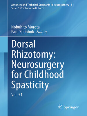 cover image of Dorsal Rhizotomy